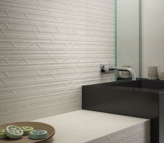 Siła kontrastu biało- czarna łazienka