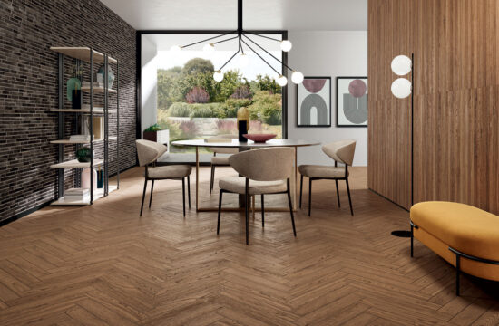 Płytki jak lamele - zalety, inspiracje i możliwości zastosowania