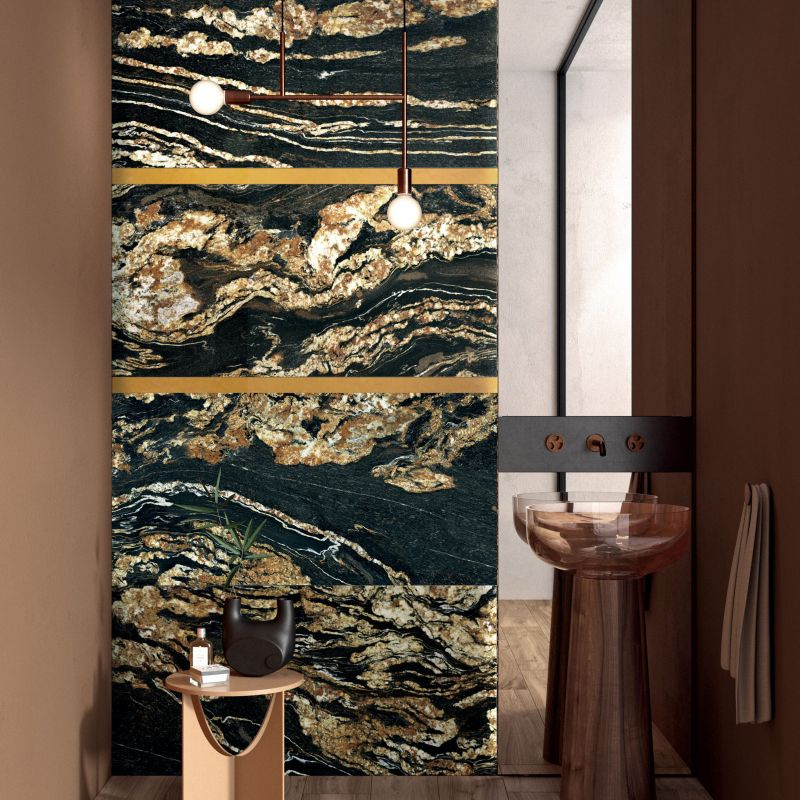 Płytki z połyskiem - Ariana Nobile Black