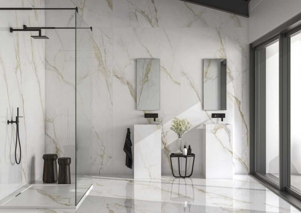 Białe kafelki do łazienki - Cifre Ceramica Diamond Gold Pulido Polished